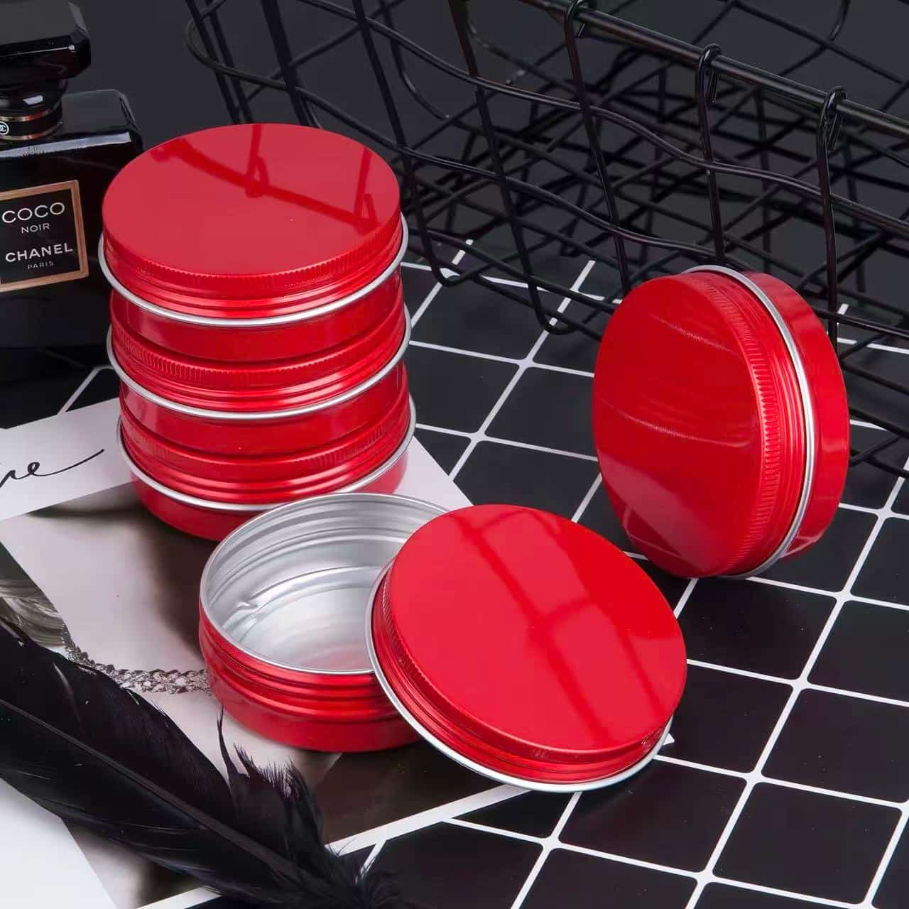 Plain Aluminum Foil Lid Rolls (Die-Cut to Size)